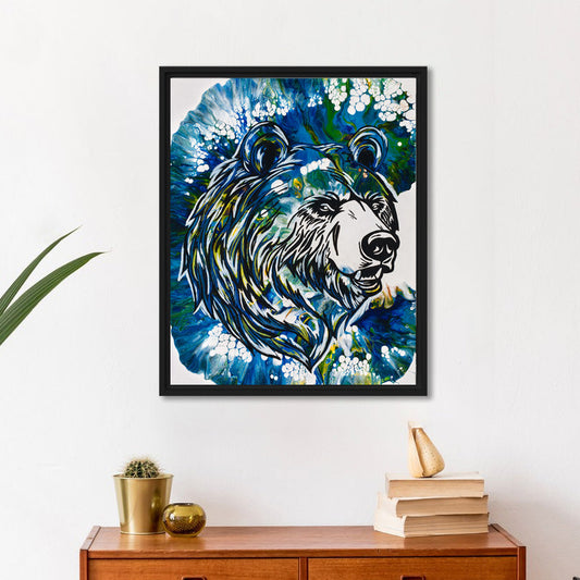 Wild Presence - Original Acrylic Painting (16" x 20")