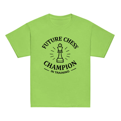 "Future Chess Champion" Kids Shirt, Funny Chess Player Boys and Girls