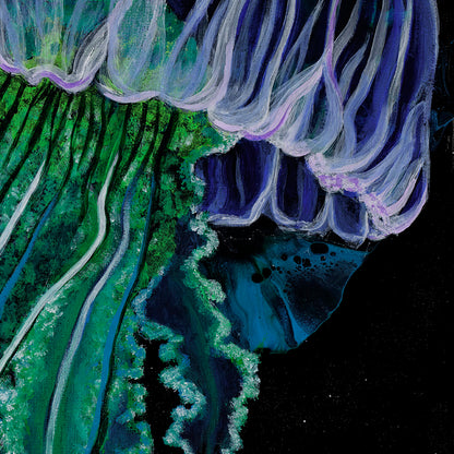 Glow with the Flow - Original Acrylic Painting (16" x 20")