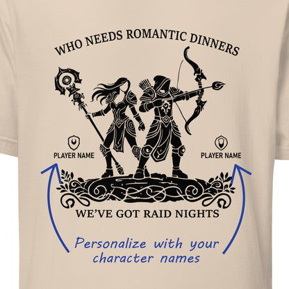 We've Got Raid Nights Couple Shirt (Personalize)