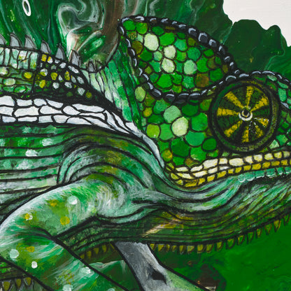 Shade Shifter – Original Acrylic Painting (16"x20")