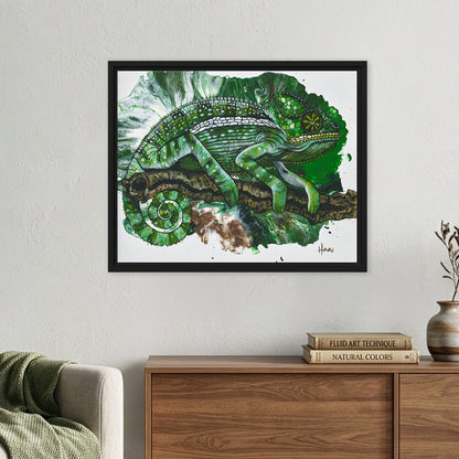 Shade Shifter – Original Acrylic Painting (16"x20")