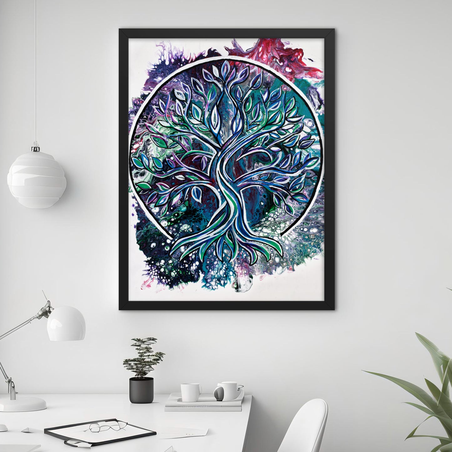 "Tree of Life" Acrylic Painting