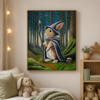 Wandering Wizard - Fine Art Print