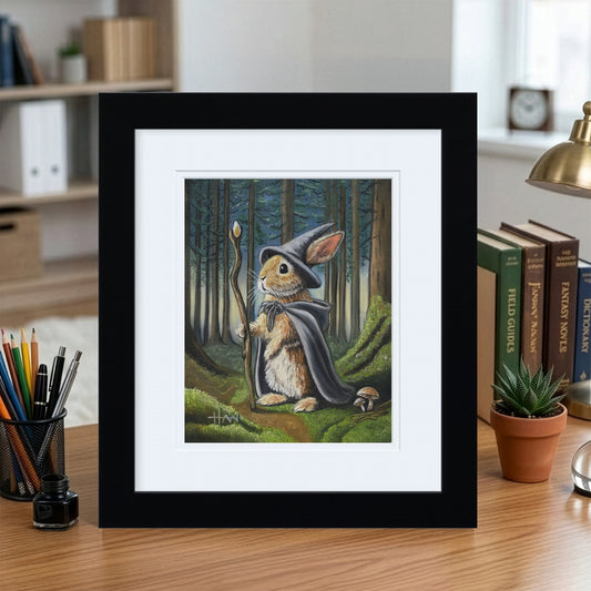 Wandering Wizard - Original Pastel Painting (8" x 10")