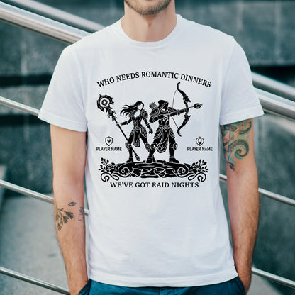 We've Got Raid Nights Couple Shirt (Personalize)