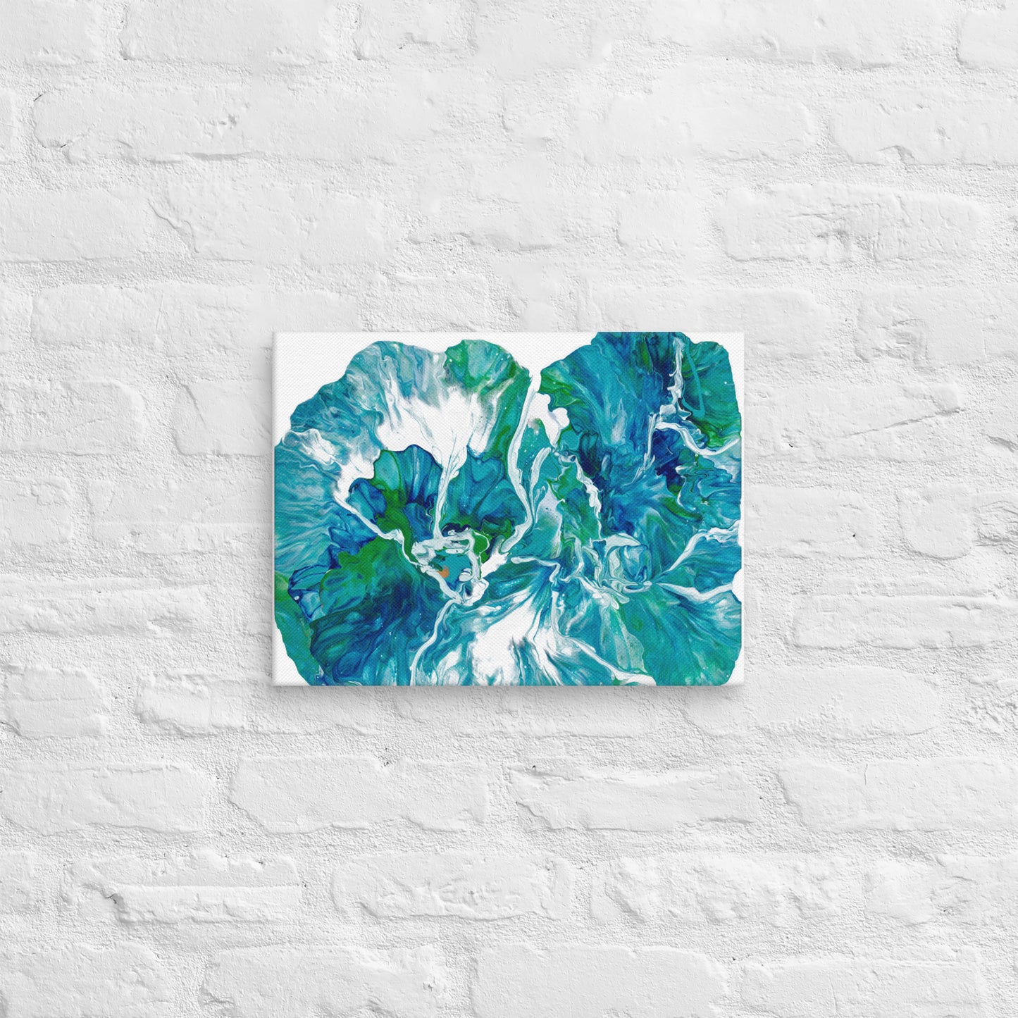 "Flourish" Acrylic Pour Painting