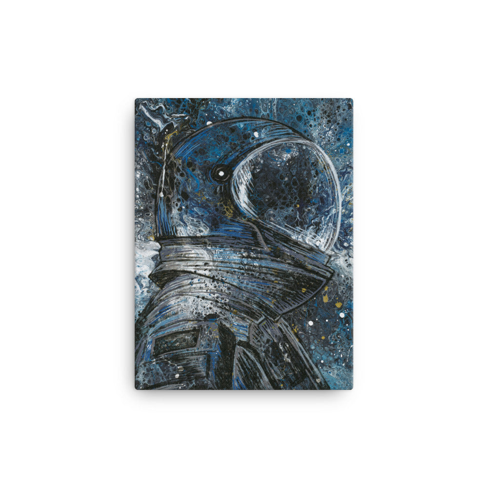 "Astronaut" Acrylic Painting