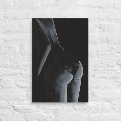 "Sexy Back" Acrylic Figure Painting