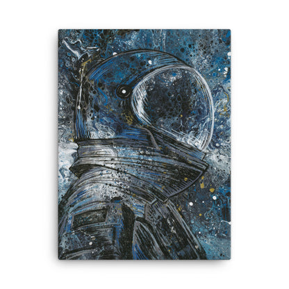 "Astronaut" Acrylic Painting