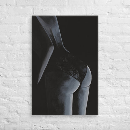 "Sexy Back" Acrylic Figure Painting