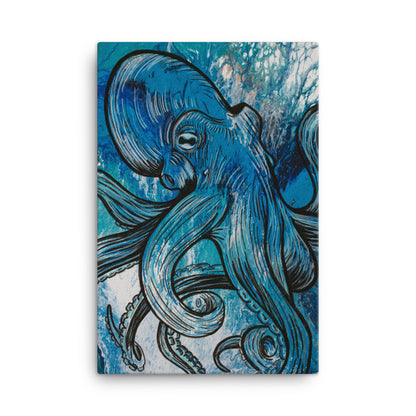 "Octopus" Acrylic Painting