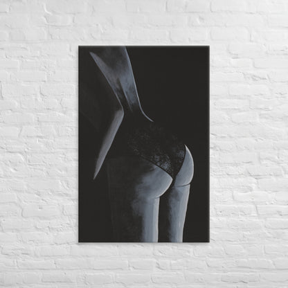 "Sexy Back" Acrylic Figure Painting