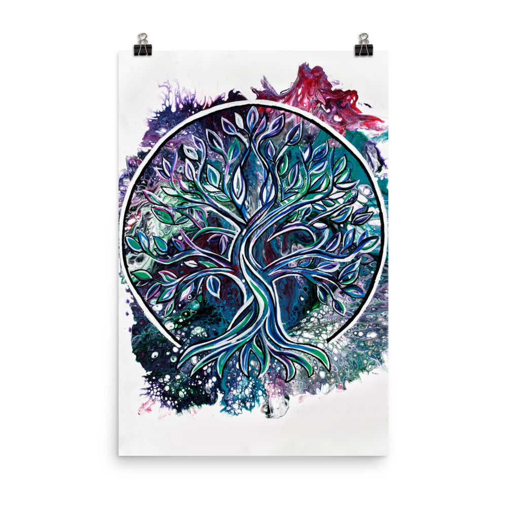 "Tree of Life" Acrylic Painting