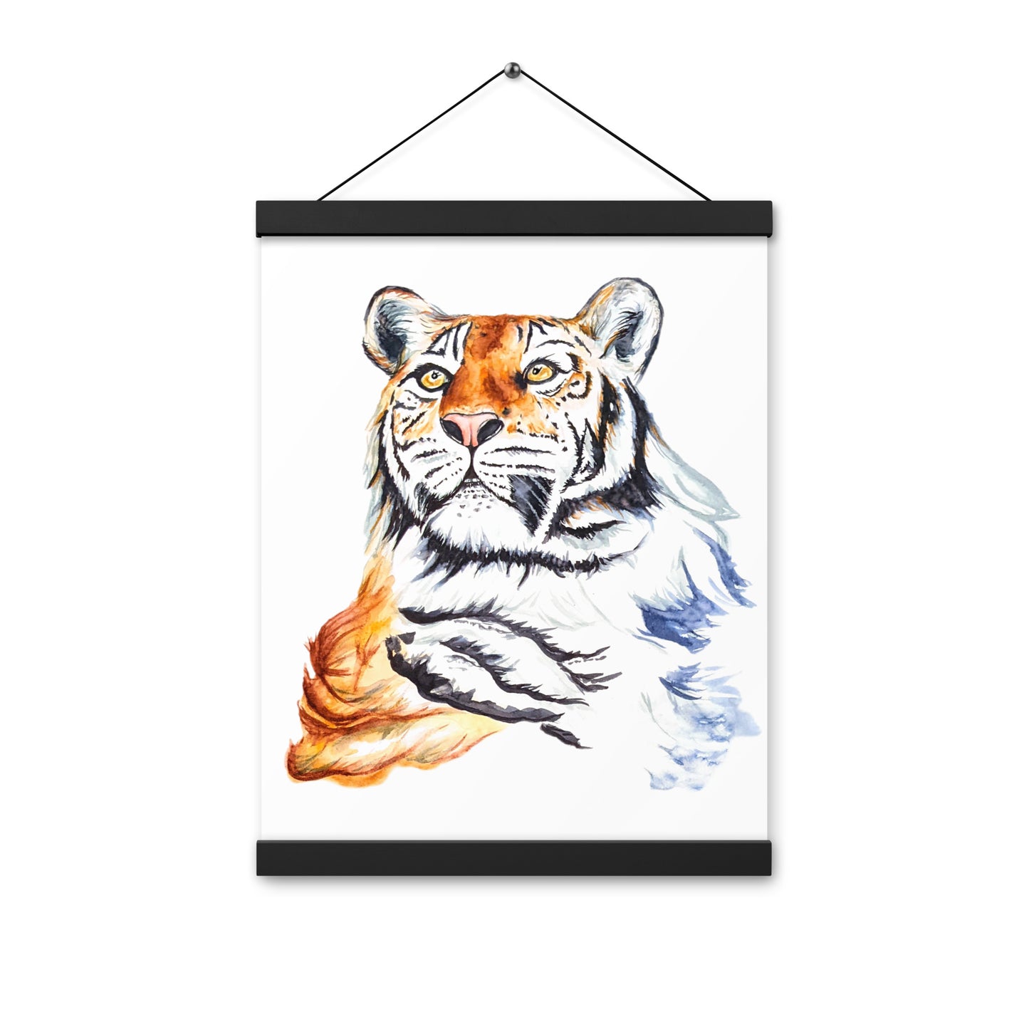 "Tiger" Watercolor Painting