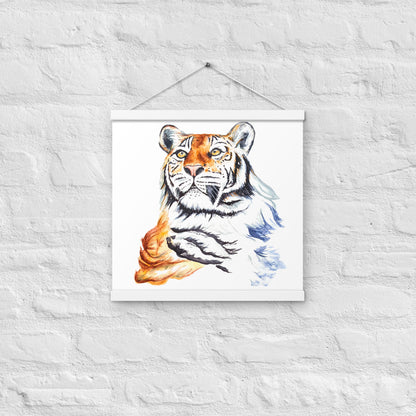 "Tiger" Watercolor Painting