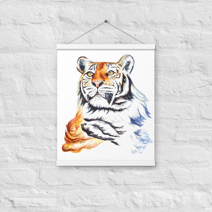 "Tiger" Watercolor Painting