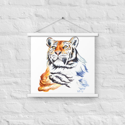 "Tiger" Watercolor Painting