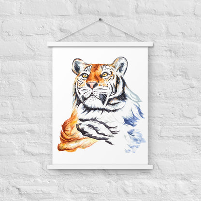 "Tiger" Watercolor Painting