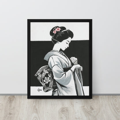 Midnight Kimono - Original Acrylic Painting