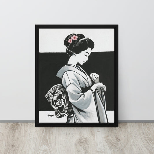 Midnight Kimono - Original Acrylic Painting