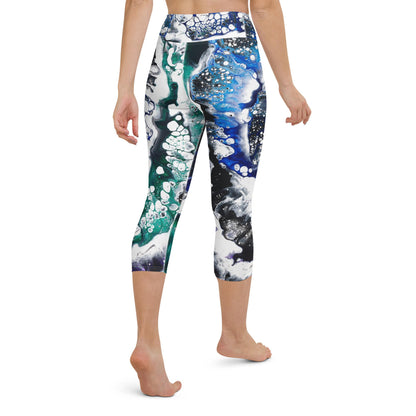 Comfortable High-Waisted Yoga Pant, Athleisure Wear Fitness Outfit, Yoga Leggings and Workout Pants, Regular and Capri Legging Styles