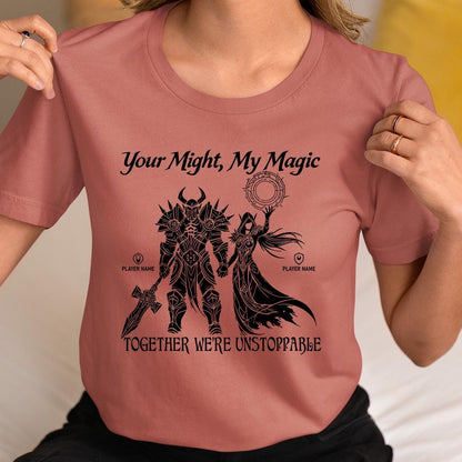 World of Warcraft Gamer Couple Shirt - Stylish Gaming Apparel for WoW Couples
