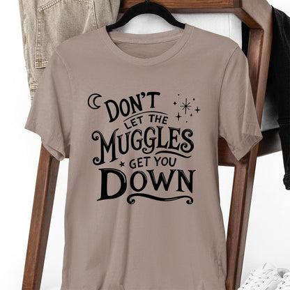 Harry Potter Muggles Shirt, Fantasy Magic Lover Graphic Shirt, Hogwarts Gift, Gift for Potterheads, Book Lover Shirt for Harry Potter Fans