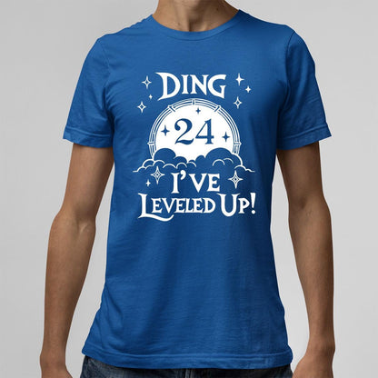 Personalize Gamer Birthday Shirt, World of Warcraft Level Up Tee, WoW Shirt for Kids and Adults, Funny Gamer Gift, RPG Gaming Party Shirt