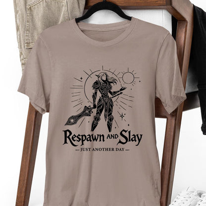 Fantasy Gamer Gift for Her - Unique Geeky Girl Gaming Shirt for RPG Fans