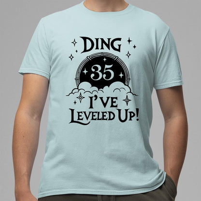 Personalize Gamer Birthday Shirt, World of Warcraft Level Up Tee, WoW Shirt for Kids and Adults, Funny Gamer Gift, RPG Gaming Party Shirt