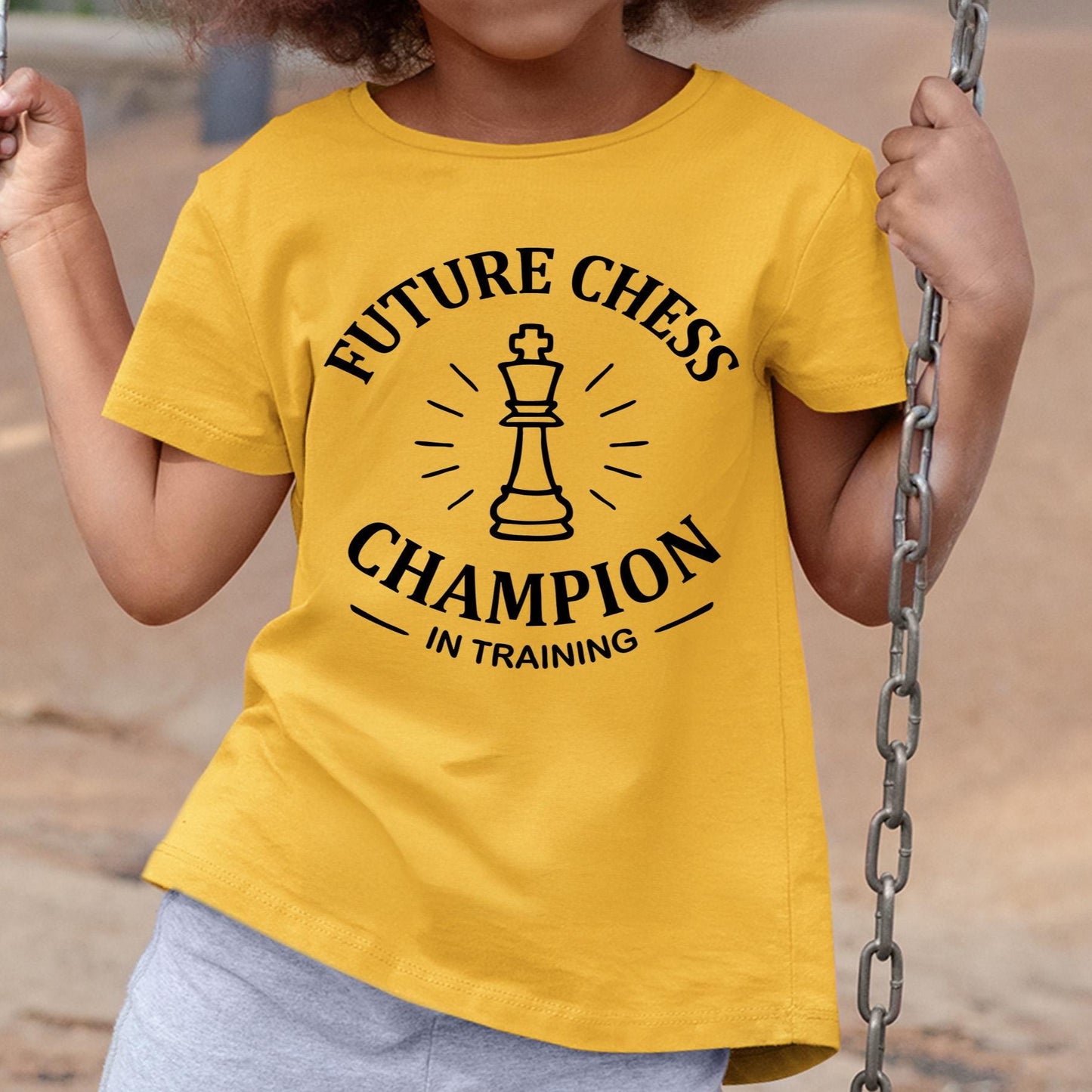 Checkmate Gift Tee for Boys and Girls Future Chess Champion Design