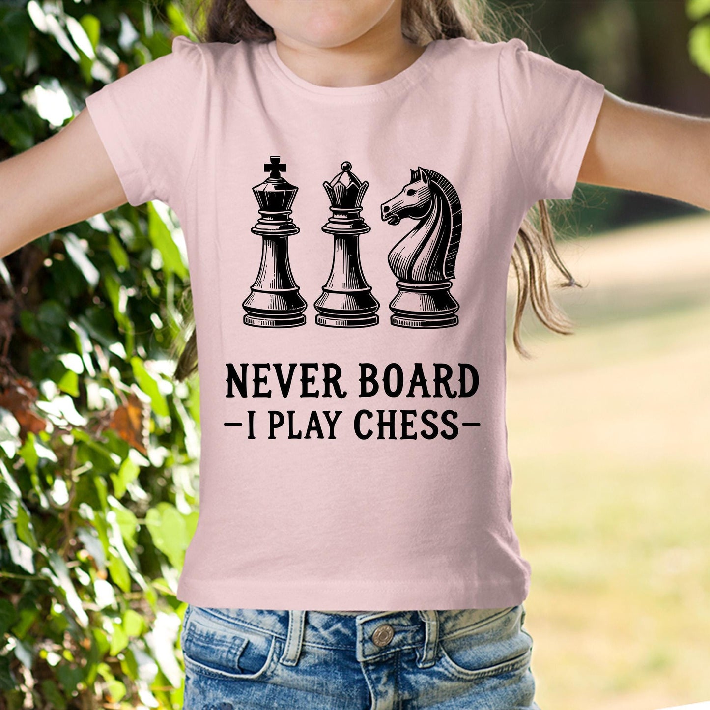 Chess Strategy Shirt for Him Her and Kids Funny Board Game Tee