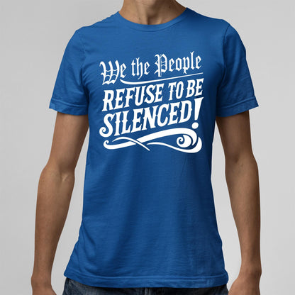 We The People protest t-shirt with free speech and equality message, patriotic First Amendment shirt perfect for activists and democracy advocates.