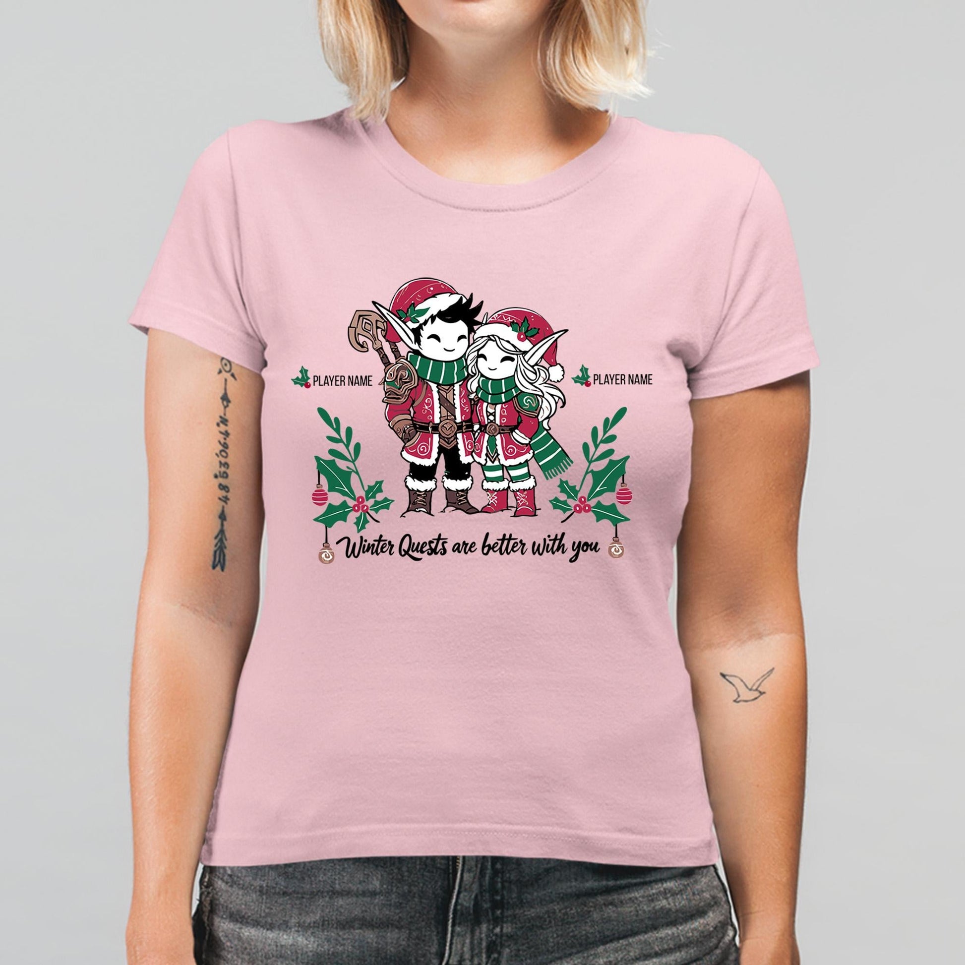 WoW DnD MTG Gift for Him Gamer – Perfect holiday shirt for fantasy-loving boyfriends or husbands who love epic quests.