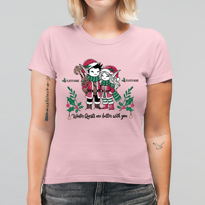 WoW DnD MTG Gift for Him Gamer – Perfect holiday shirt for fantasy-loving boyfriends or husbands who love epic quests.