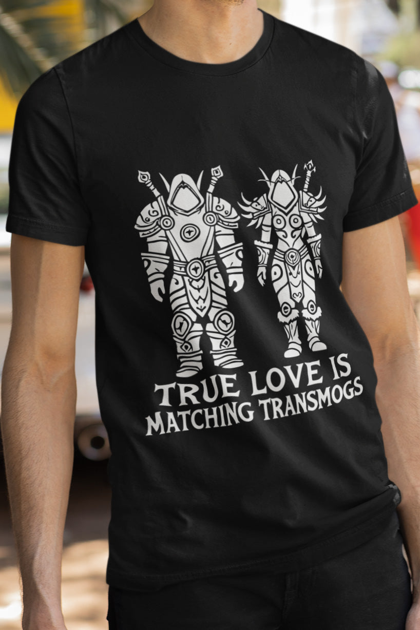 Perfect Valentines Gift for Him Gamer - World of Warcraft Couple Shirt