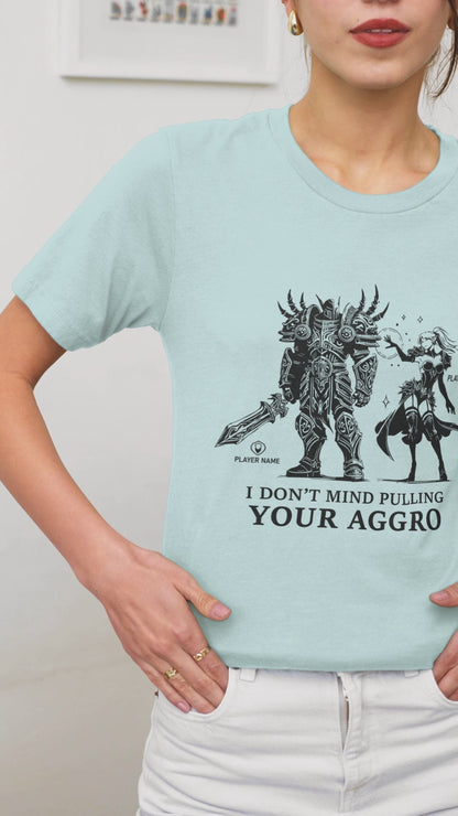 Pulling Your Aggro Couple Shirt (Personalize)