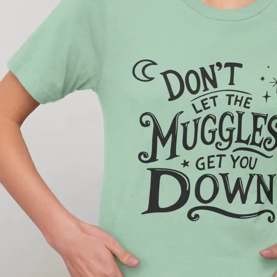 Harry Potter Muggles Shirt, Fantasy Magic Lover Graphic Shirt, Hogwarts Gift, Gift for Potterheads, Book Lover Shirt for Harry Potter Fans