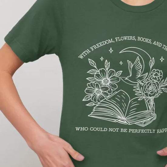 Oscar Wilde Perfectly Happy Shirt, Classic Book Lover Poet Shirt, Witty Booktrovert Literature Shirt, Literature Quote Oscar Wilde Shirt