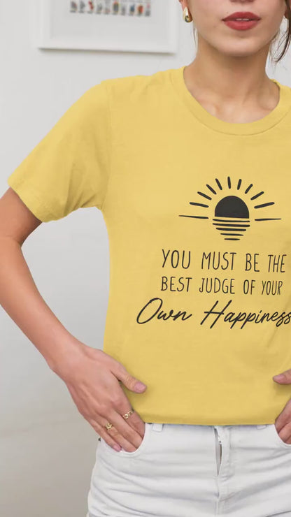 Jane Austen Happiness Quote Shirt, Jane Austen Emma Book Jane Austen Gift Librariancore Book Lover Classic Literature Shirt Preppy Stuff