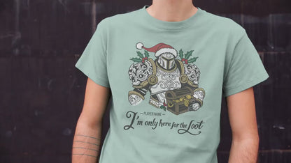 Personalize Here for the Loot WoW Shirt, World of Warcraft Christmas T-shirt WoW D&D MTG DnD Christmas Gift Custom Nerdy Gamer Holiday Shirt