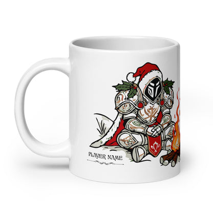 "Festive AFK Mode" Gamer Coffee Mug (Personalize)